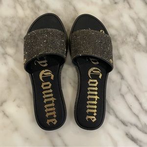 NEW Juicy couture bling slides